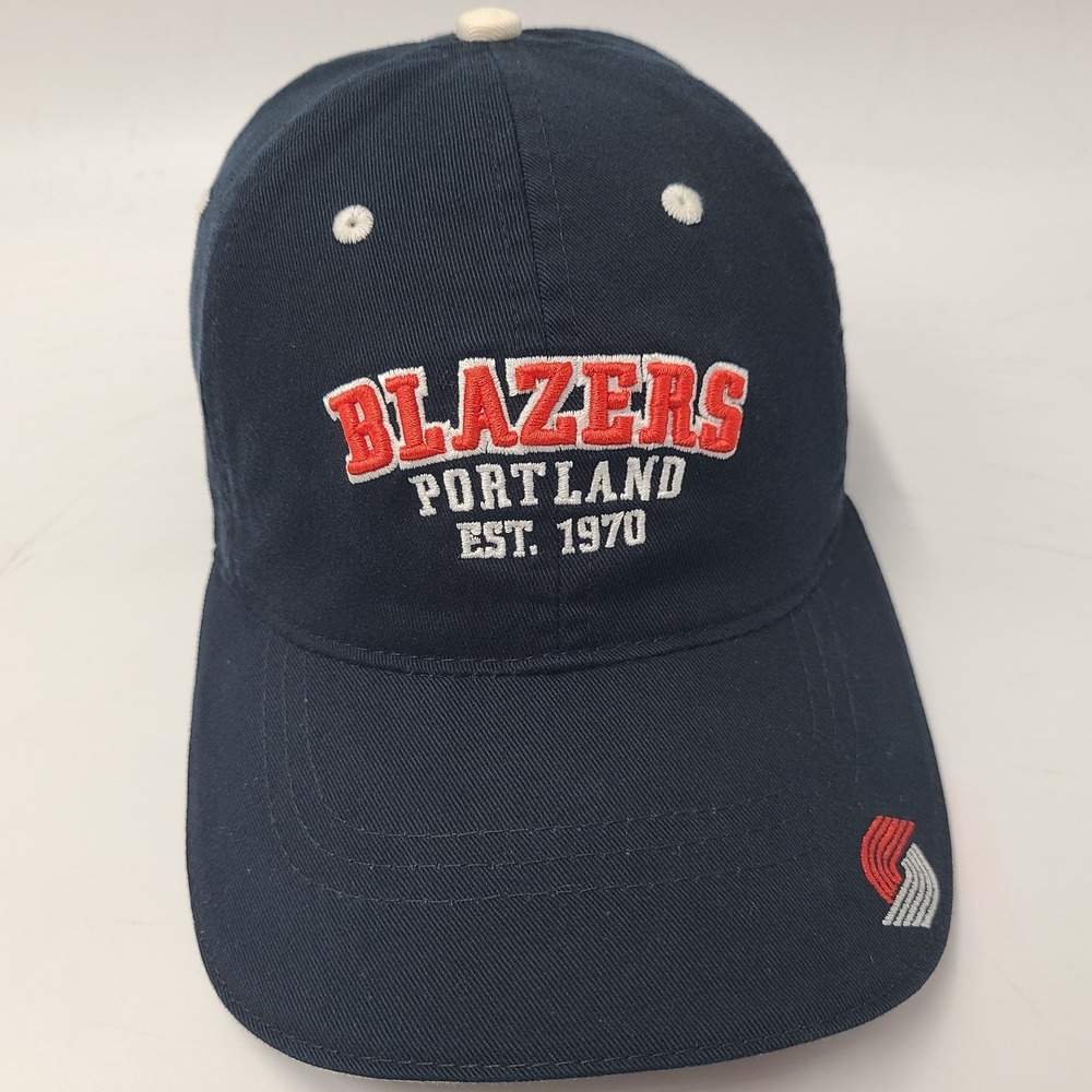 Vintage Portland Trail Blazers Hat Strapback (Fits Small) Drew Pearson Black NBA